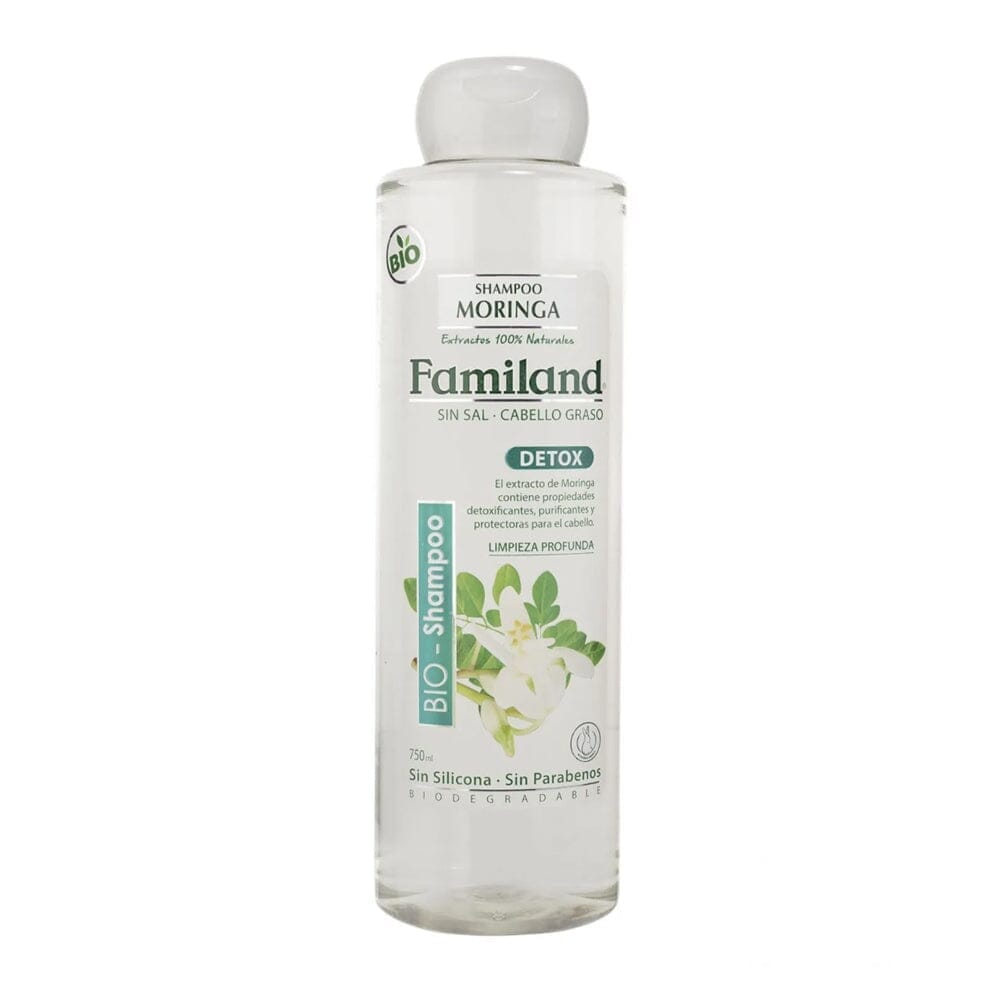 BIO-Shampoo Familand DETOX Moringa Sin Sal X 750 mL Farmex-Pluxee-Persistente
